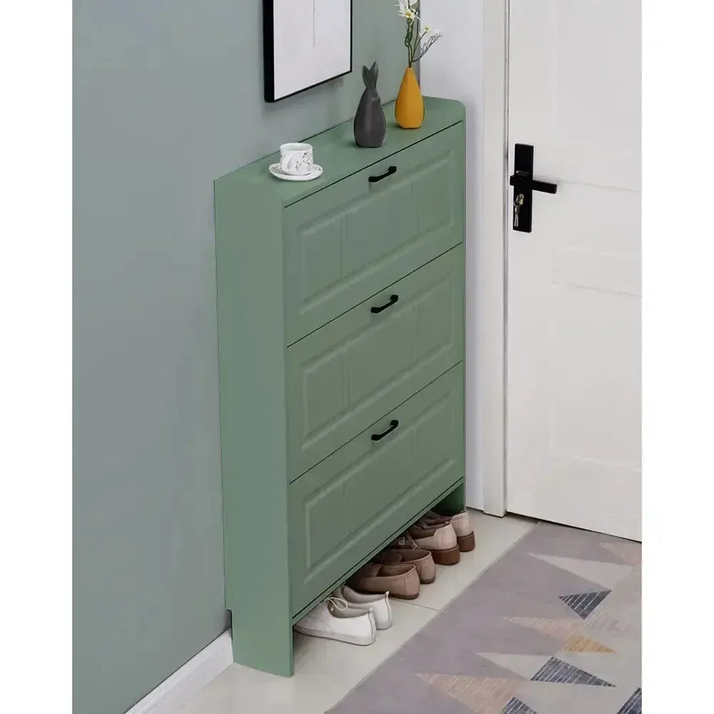 💝Last Day For Clearance💝Wall Hidden Shoe Cabinet - Conceal Your Shoes in Style!