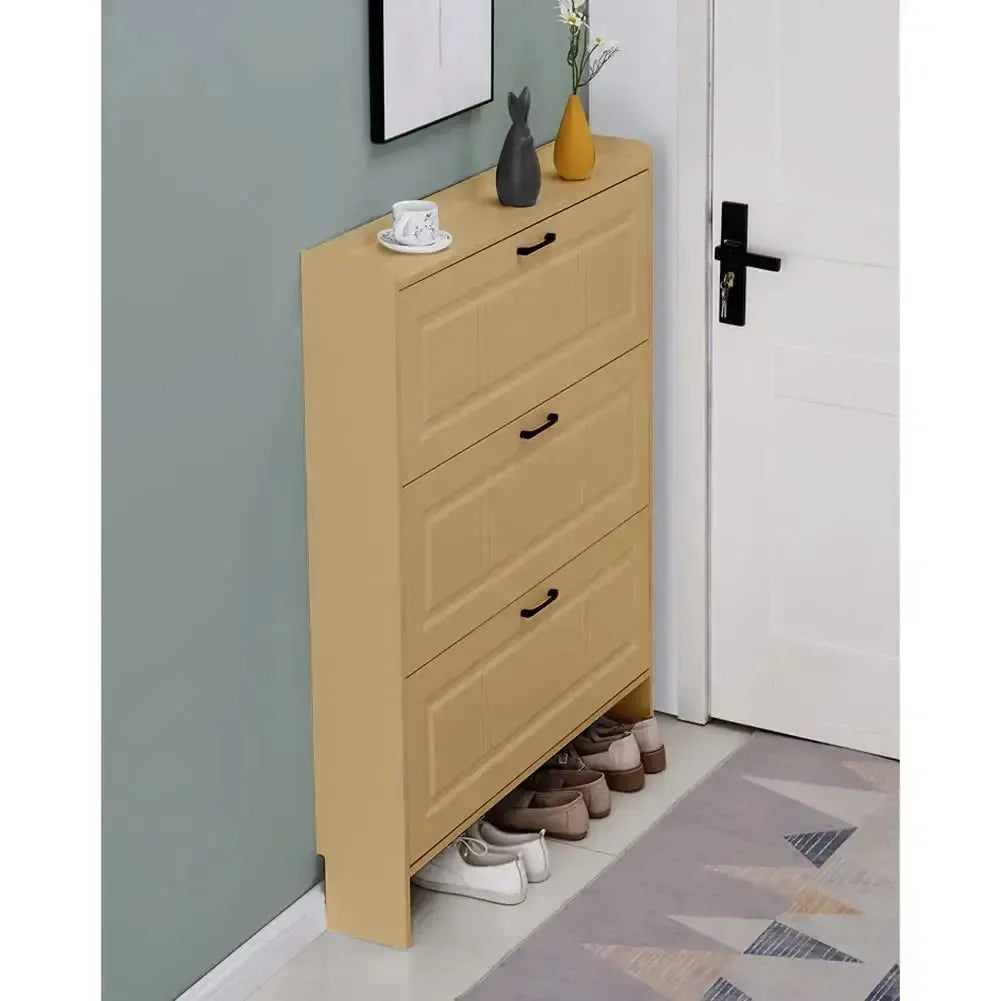 💝Last Day For Clearance💝Wall Hidden Shoe Cabinet - Conceal Your Shoes in Style!